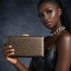 Pu Shape Dinner Bag One Shoulder Crossbody Fashion Personality Celebrity Dinner