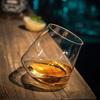 Luxury Rotating Tumbler Cup Transparent Cold Drink Cup High-end Whiskey Glass Foreign Wine Glass Barware Personalization Glass