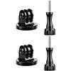 Aluminum Alloy GoPro Mount Adapter with Thumb Screw, 1/4" Female Thread Converter for GoPro Hero 13 12 11 9 Action Camera Tripod