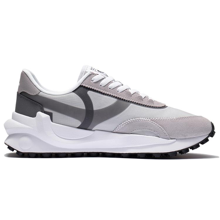 Li Ning Square And Round Low top Casual Shoes Men's Gray AGCS013-4