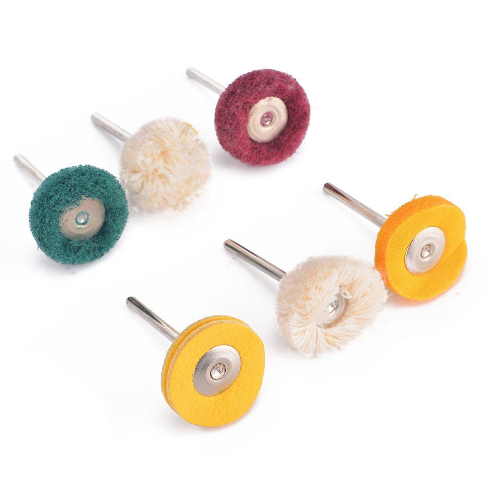 Polishing Wheel Buffing Pad Polishers Tool For Rotary Drill Bit with Stainless Steel Handle