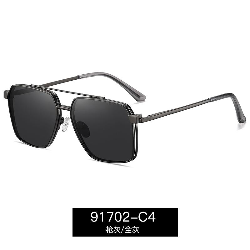 Magnetic Myopia Luxury Sunglasses Fashion Square Male Sun Glasses 2 In 1 Clip On Blue Light Blocking