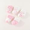 Unisex 5 Pairs Cotton Baby Boys Socks Newborn Solid Color Baby Girls Socks Sets 0-12M Infant Supplies Accessories Bebes