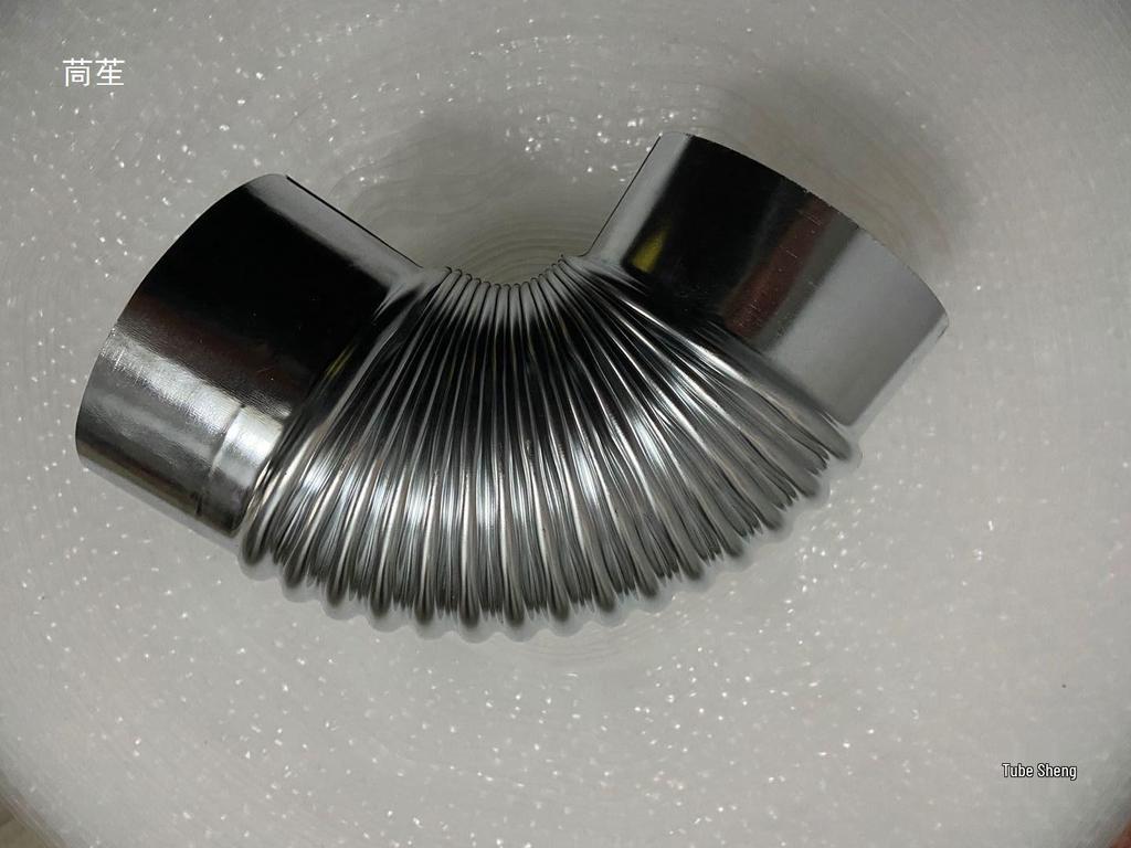 Galvanized Iron Wood Stove Chimney Ventilation Pipe - 3-Way for Kitchen and Fireplace