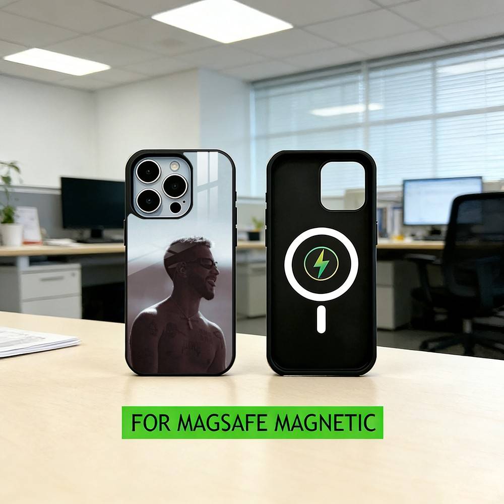 S-Singer M-MORA Phone Case For iPhone17,16,15,14,13,12,11 Plus,Pro Magnetic with Magsafe Wireless Charging