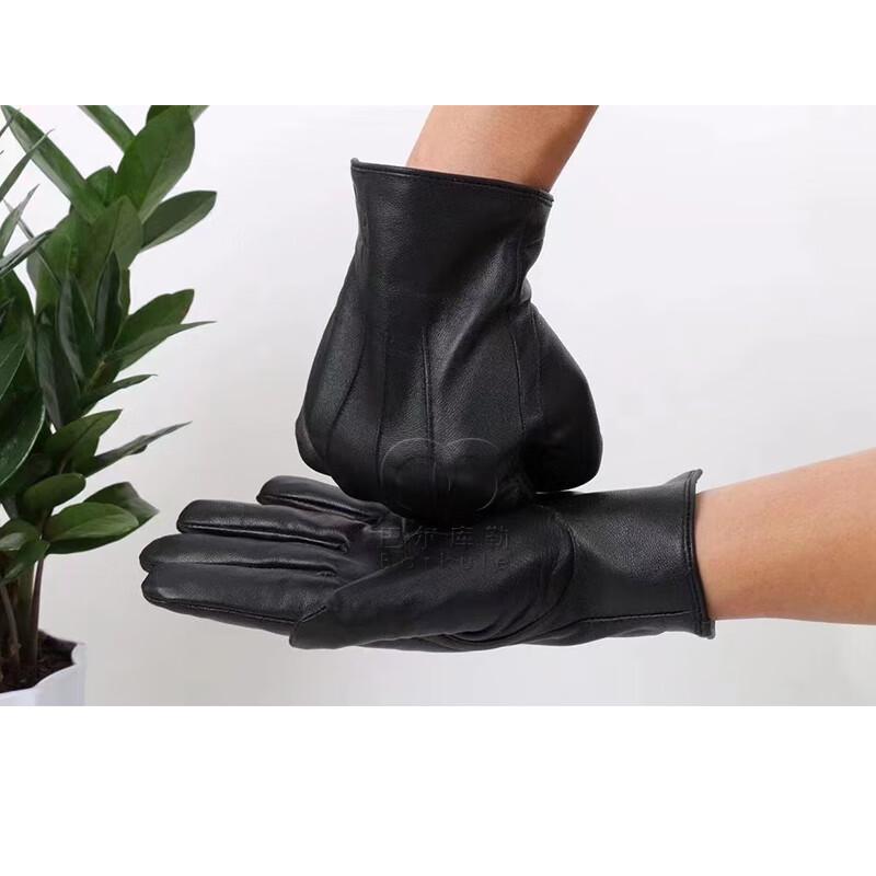 Xiaobing Men's Winter Cycling Leather Gloves