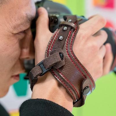Camera Leather Wrist Strap DSLR Waterproof Hand Belt Holder For Canon Nikon Sony Leica Fujifilm