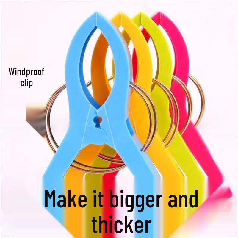 Windproof Plastic Clothespins for Towels and Quilts