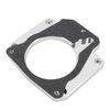 For LS2 For LH6 Throttle Body Adapter Kit for DrivebyWire Systems CNC Machined Aluminum Compatible with 3 Bolt to 4 Bolt