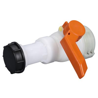 Plastic Extension Tube IBC Tank Tap Pipe Connector 58mm 65mm Water Drain Adapter Extension Pipe Joint Home Tool