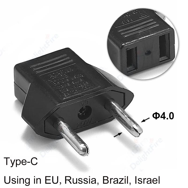 US Plug Adapter EU To US Adapter Mexico Plug Power Converter American Adapter Electrical Socket AC Outlet Travel Adapters