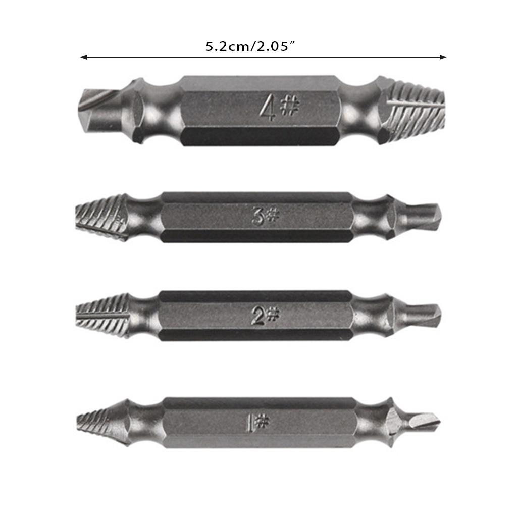 Broken Screws Drill Bit Set for Daily Home Maintenance Used with Electric Hand Drill Wrench Corrosion Resistance
