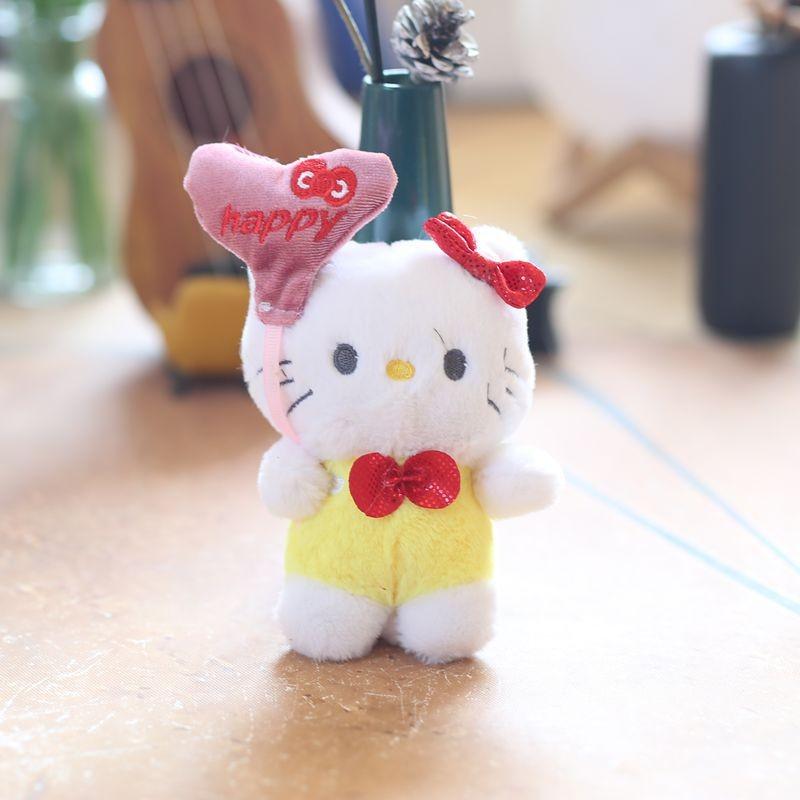 

Love Balloon Keychain Cute Cartoon Girl Backpack Pendant Decorative