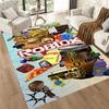 Roblox 77 Floor Rug Office Rug Perfect for Entryway Outdoor Playrooms Bedrooms Antislip Carpet Office Home Decor Best for Christmas
