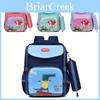 Stylish Cartoon Heavy-duty School Backpack With Breathable Design For Kids