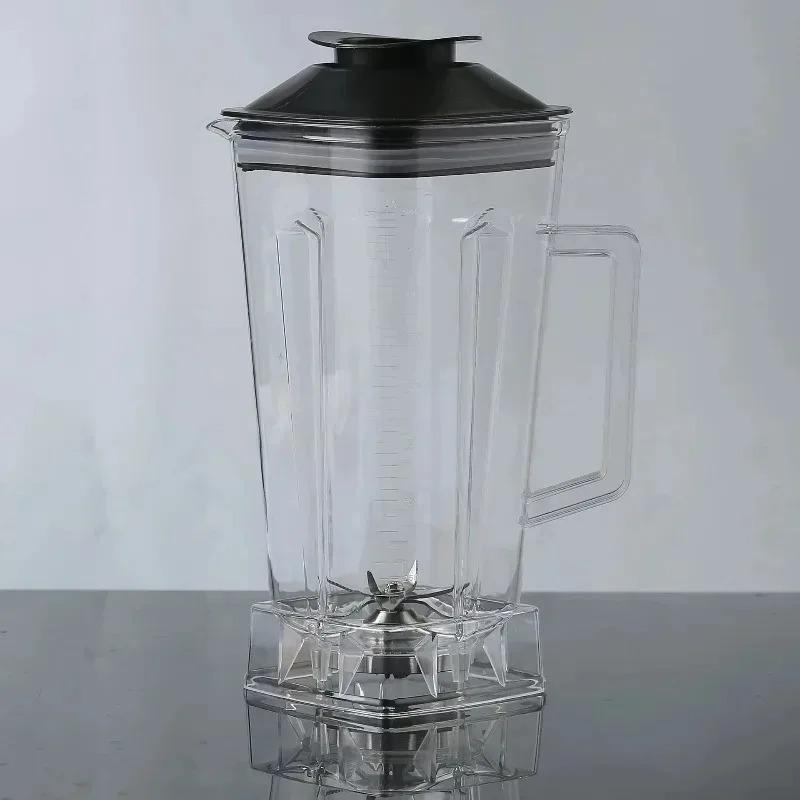 2L per Parte di Ricambio Frullatore Trasparente per Caraffa di Ricambio Frullatore SILVER CREST Capacità Ricambio Frullatore Compatibile 1 pz