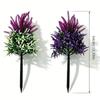 1 Pezzo Resistente ai Raggi UV Senza Sbiadire Felce Persiana Artificiale Paletto da Terra Pianta Verde Finta Per Giardino Patio Cortile Esterno Decorazione Hotel