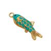 Elegant DIY Fish Charm Jewelry Accessory In Multiple Colors Delicate Jewelry Findings For Creative Craft Projects