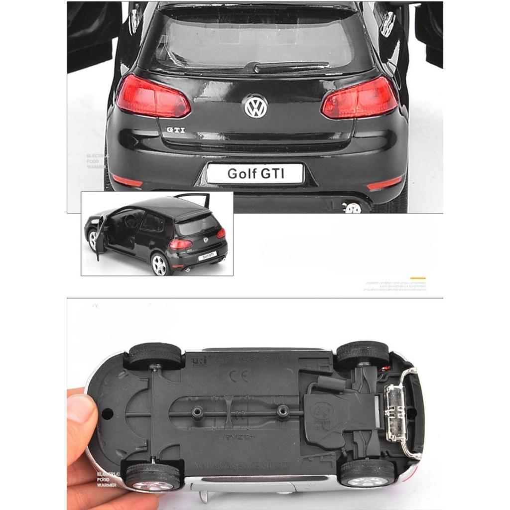1/36 Volkswagen Golf 6 GTI Macchinina Giocattolo Diecast Modello Miniatura SUV Ritorno a Molla Portiere Apribili Collezionabile Educativa Regalo Bambino