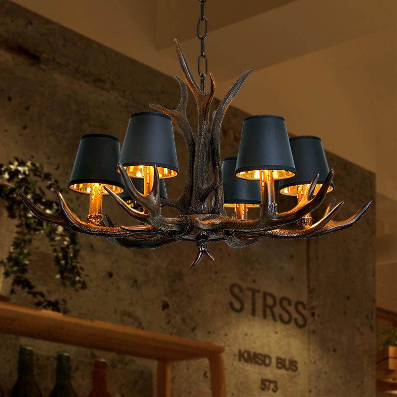 Candelabru Antler Sufragerie Decor Sufragerie Candelabru Rasina Neagra
