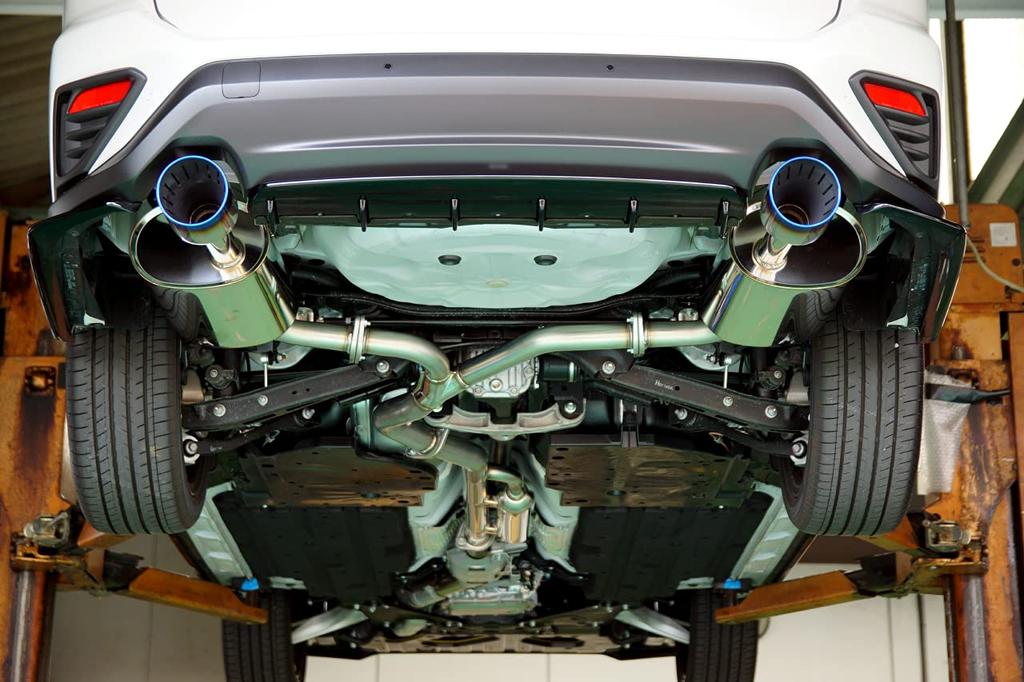 HKS Automotive Sportsauspuff Super Turbo Auspuff Subaru Levorg Fahrzeuginspektionskompatibel Ansaug- und Abgasanlagenteile 4BA-VN5 CB18(TURBO)