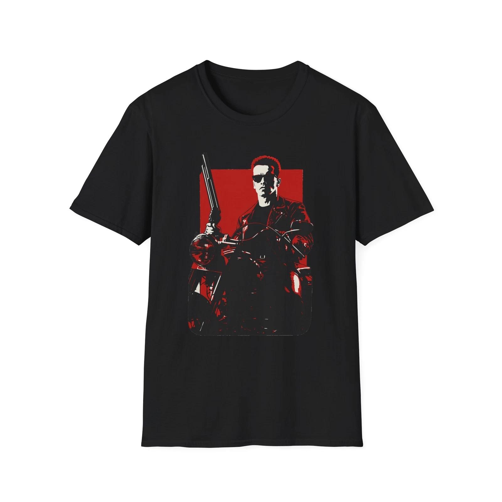 Terminator 2 T-Shirt – Judgment Day 1991 Sci-Fi Action Classic Tee XXXXL