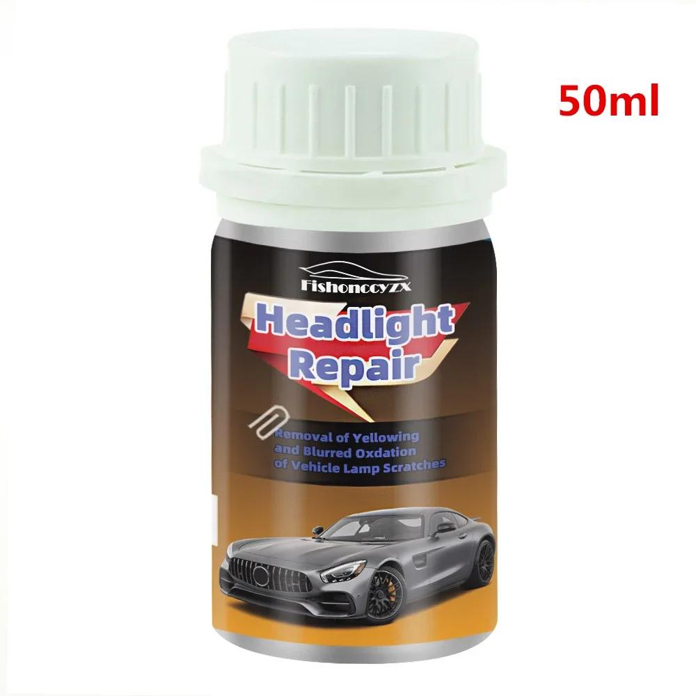 800ml Headlights Liquid Polymer Headlight Chemical Polish Repair Fluid Refurbishment Scratch Repair Polishing Headlights Kit