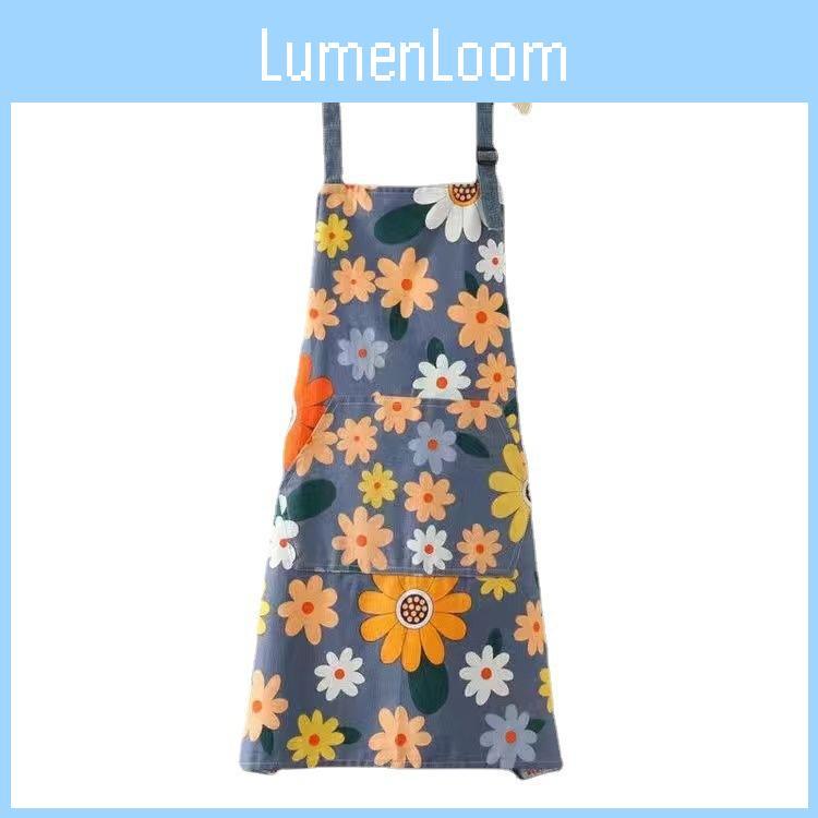 Breathable Floral Apron For Home Kitchen Use With Durable Design For Men And Women