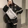 Large Capacity Chest Bag Unisex Fanny Pack Streetwear Chest Bag Hip Hop Banana Bags  Outdoor Big Belt Ms Waist Bag
