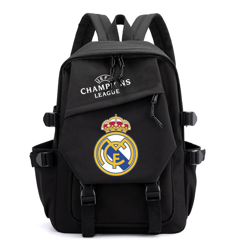 Fotbalový batoh Ligy mistrů: Real Madrid, Barcelona, PSG, Manchester City, Manchester United