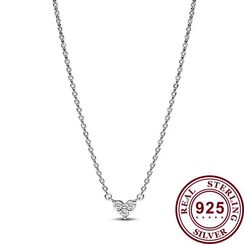 

Новый S925 Стерлингового Серебра Дамы Изысканное Вращающееся Древо Жизни Синий Груша Цветок Логотип Луна Ожерелье Фестиваль DIY Очарование Ювелирные Изделия Подарок