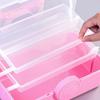 Multi-Layer Hairpin Storage Box Cute Girls Jewelry Box Children'S Hair Accessories Storage Box Portable Toy Storage Box