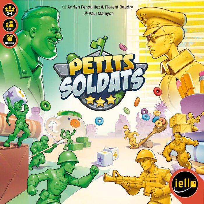 Jeu de stratégie - Petits Soldats - Fun et explosif - Multicolore - Pour intérieur