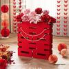 3D Double Happiness Wedding Ornament & Engagement Flower Floor Decoration