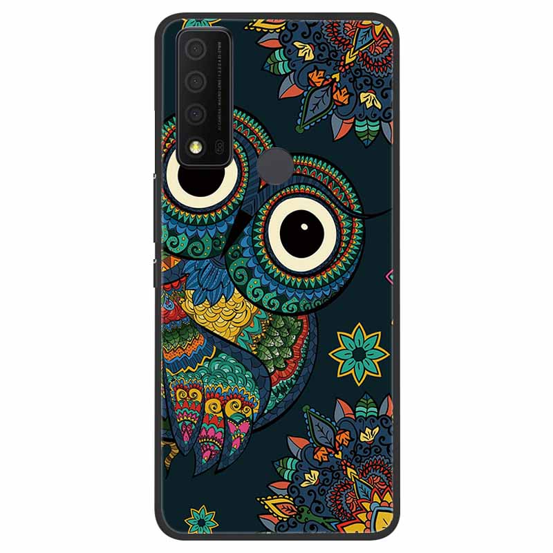 For TCL 30 XE 5G Case Marble Cat Soft Silicone Back Case for TCL 30 XL 30V 5G Phone Cover TCL30 XE T767W 30XE 5G Coque Funda Bag