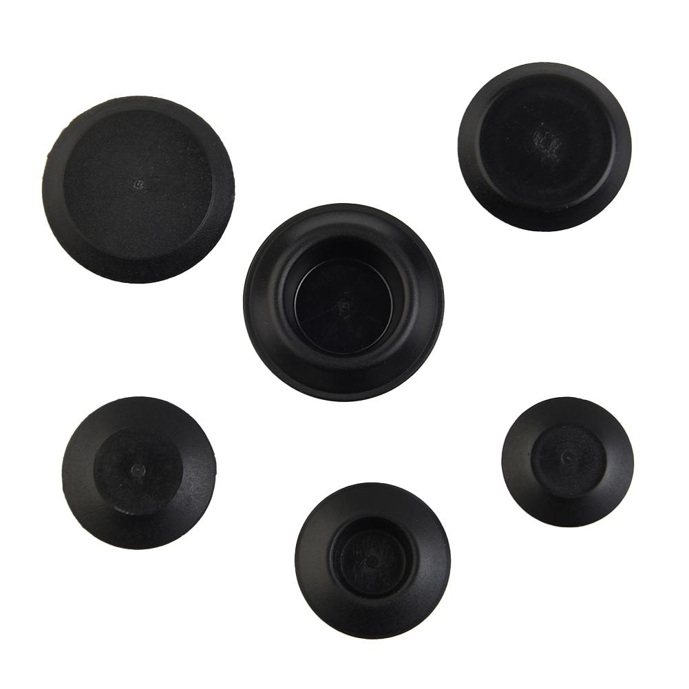 Black Plastic Hole Plugs 60 Piece Assortment for Car Vehicle Sizes