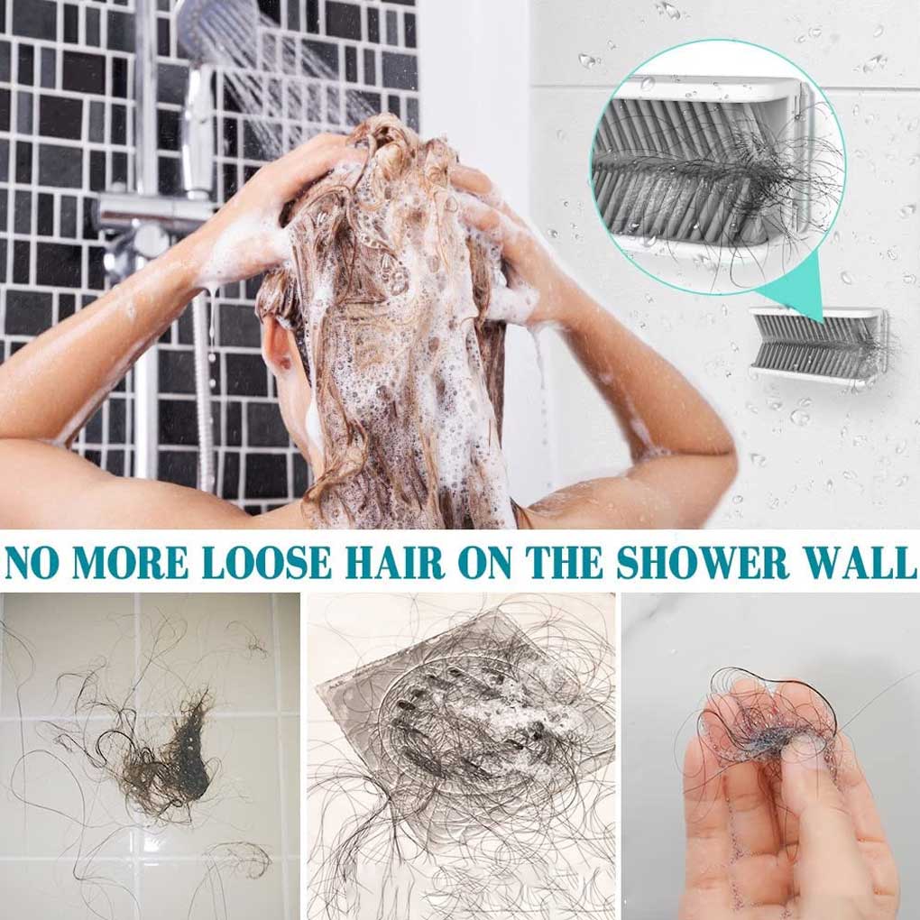 Hair Catcher Anti-clogging Reusable Stopper Showering Bathtub Debris Lints Collector Accessory Household Shower Room Toilet
