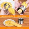 Stainless Steel Round Corn Stripper Corn Kernel Cutter Separator Kitchen Tool