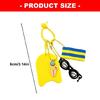 Swimmer Accessory Keychain Charm with Mini Pool Inspired Details, Bag Hanging Accent for Daily Carry and Key Storage