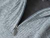 MEN'S TURTLENECK SWEATER - S8619 LIGHT GRAY L