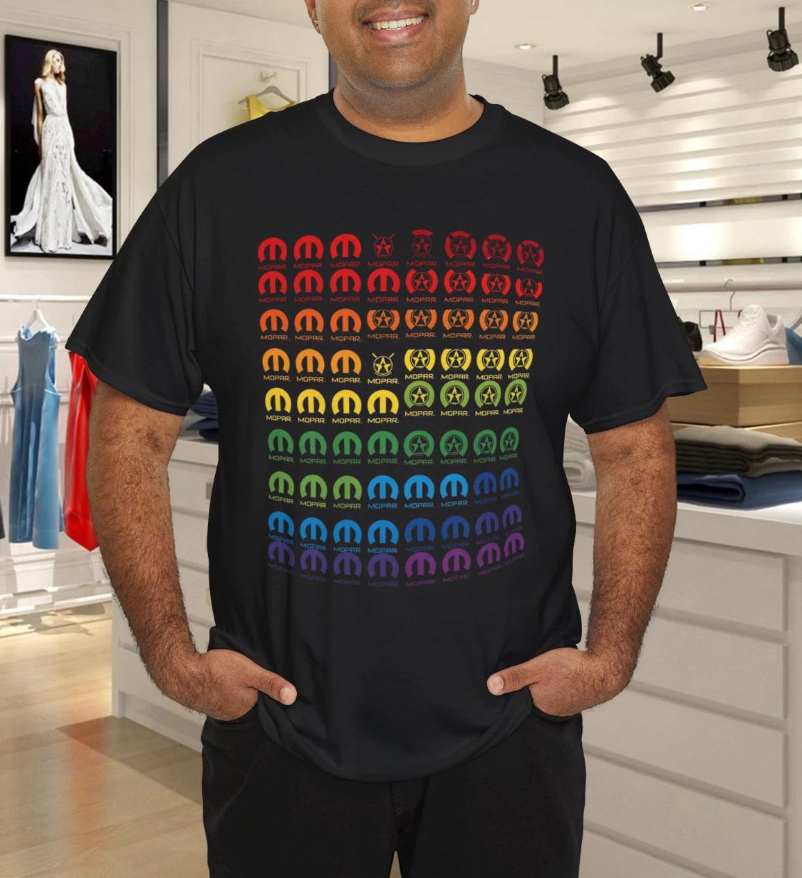 Mopar Rainbow Graphic T-Shirt 3XL