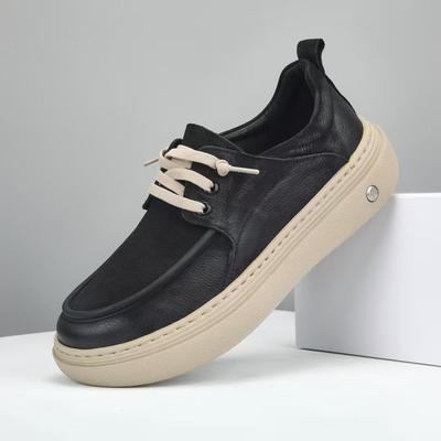 2025 Leather Loafers: Comfy, Versatile, Elastic, and Stylish Men's Casual Shoes for Summer