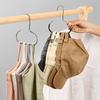 6 Count Hat Organizer Hanger, Baseball Closet Cap Rack Holder for Space-Saving, Scarf Organizer Hanger for Baseball Caps, Beanies, Belts, Scarf