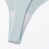 Women Sexy Seamless Thongs Fashion Low-Rise Ice Silk Ultra-thin G-String Solid Color Soft Comfort Briefs