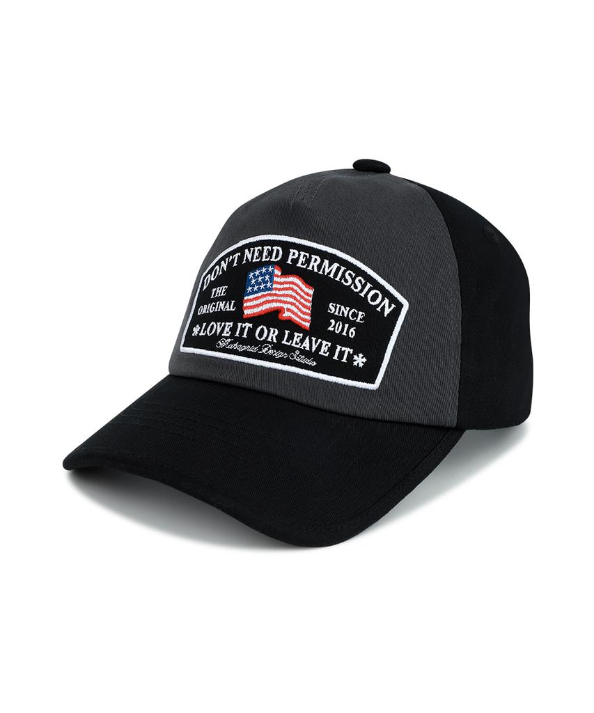 MAHAGRID Dnp Trucker Ball Cap Black(Mg2Gsmab36A)