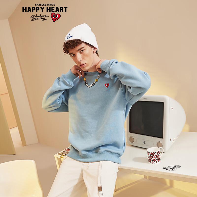 Charles Heart Logo Crew Neck Sweatshirt