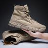 Retro Męskie Buty na Pustynię Męskie Buty Turystyczne Wysokie Męskie Botki Wysokiej Jakości Casualowe Sneakersy Botas Tacticas Botas Hombre