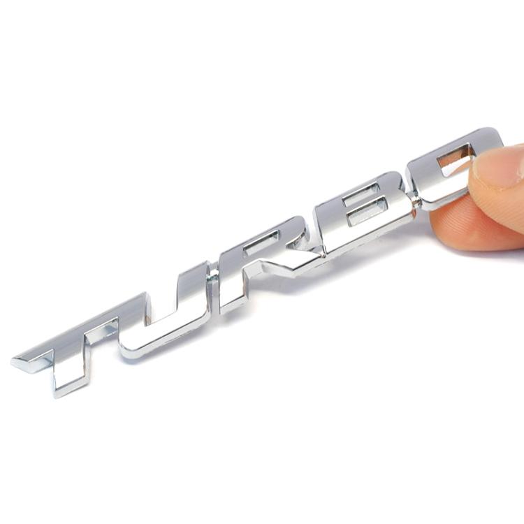 

8 PCS Car Alloy Modified Turbocharged TURBO Metal Car Sticker Sports Body Sticker Car Tail Label Side Decoration Sticker, Model: Small 10 X 1cm Small 10 X 1cm серебряный