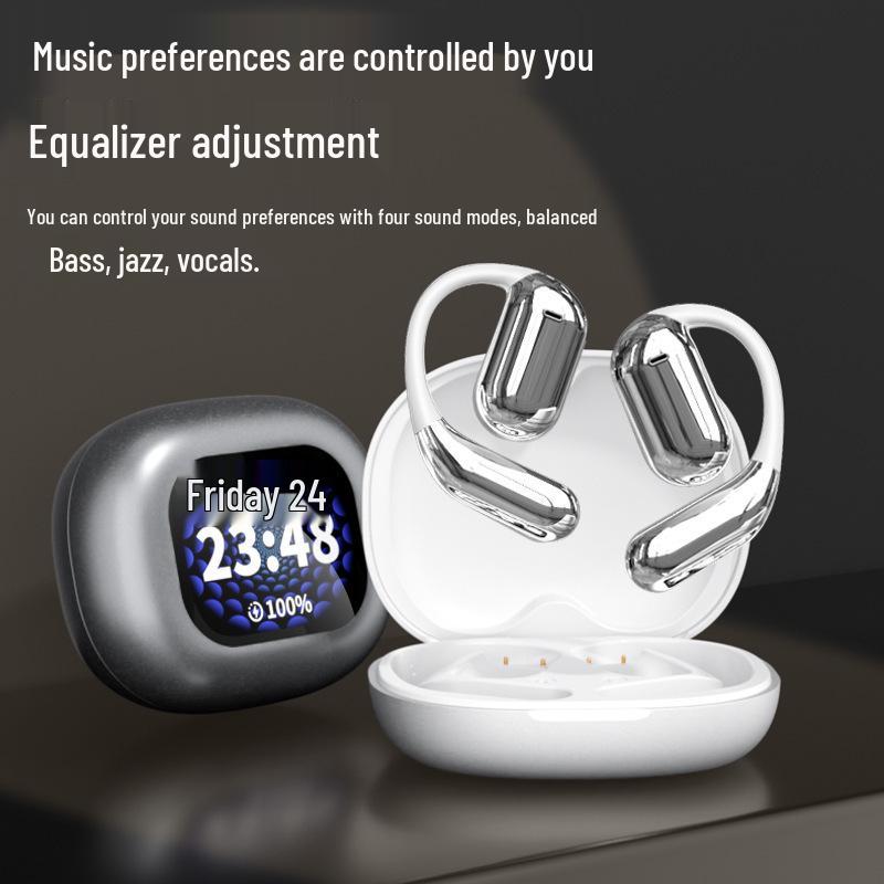 Jinanda LCD Screen Bluetooth Sports Headphones with AI Translation