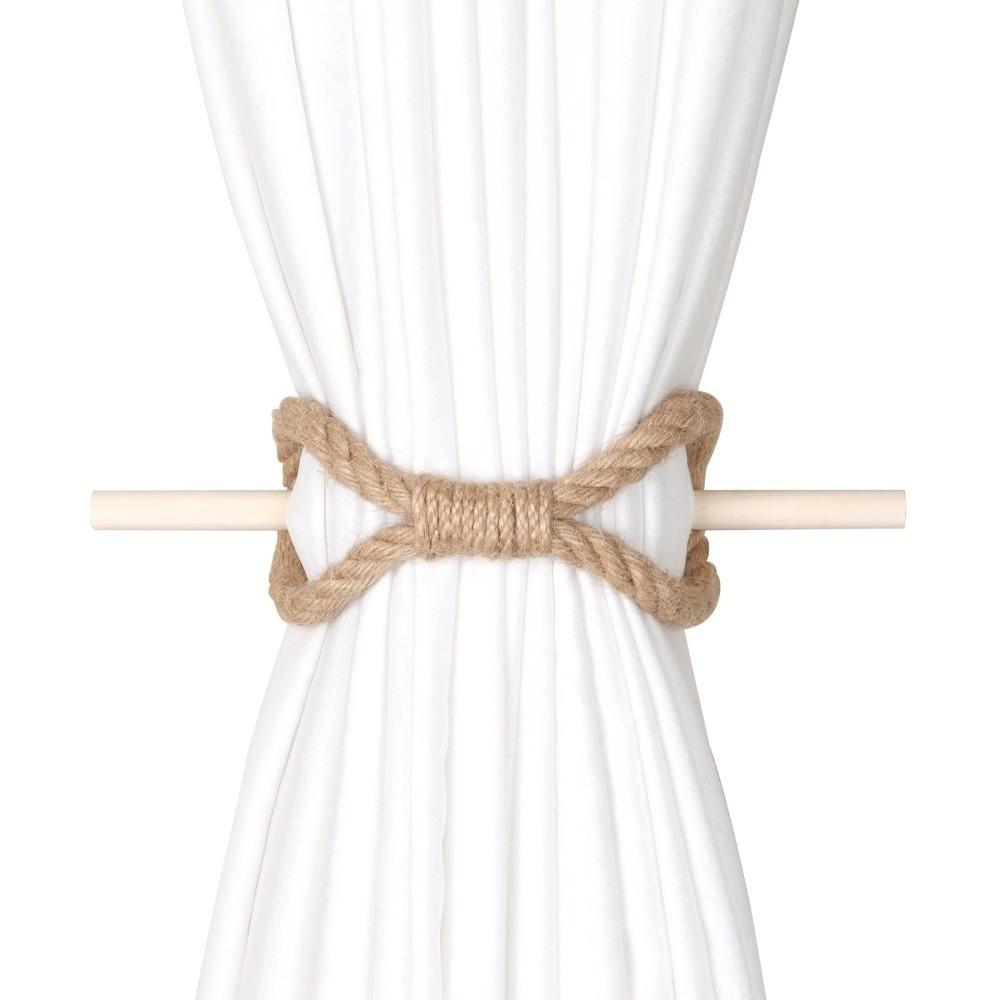 Handmade Curtain Tiebacks Simple Curtain Straps Easy Curtain Fixation Curtains Tie Rope  Apartment